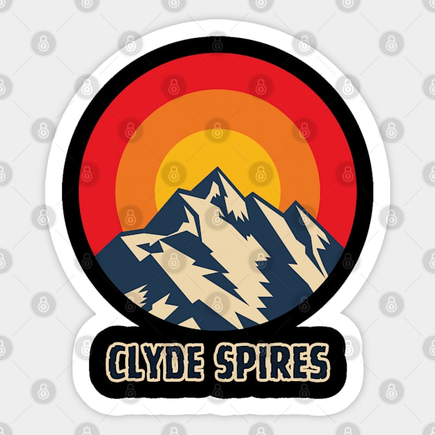 Clyde Spires Sticker by Canada Cities